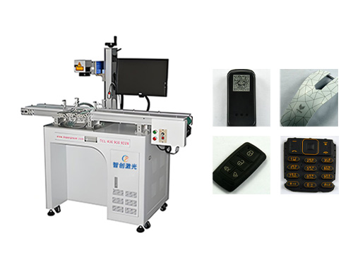Línea de montaje visión posicionamiento máquina de marcado láser Línea de montaje visión posicionamiento máquina de marcado láser